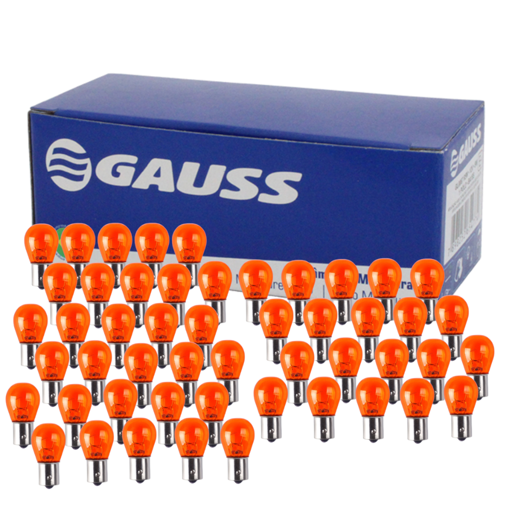 Kit 50 Lâmpadas Lanterna 1141 12V 21W 1 Polo - Âmbar em Oferta na Shopee