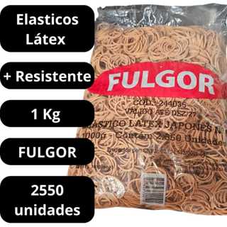 ELÁSTICO RESISTENTE PCT GRANDE LATEX Nº 8 E Nº18 1KG FULGOR DINHEIRO, AMARRAÇÕES DIVERSAS,JARDINAGEM em Oferta na Shopee