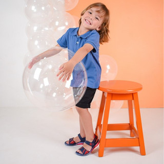 Sandália Infantil Menino Com Luz e Led Kidy Wave Vermelho e Marinho em Oferta na Shopee