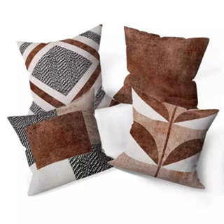 Kit Com 04 Capas De Almofadas Decorativas 45x45 Em Oxford em Oferta na Shopee