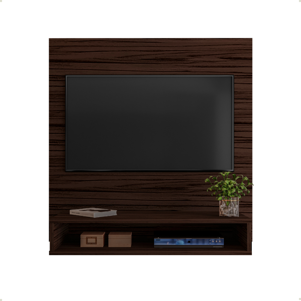 Painel para Tv de até 32 polegadas Milão Dullar  Malbec em Oferta na Shopee