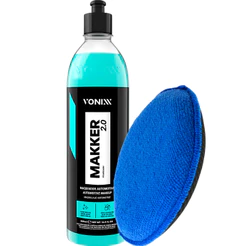 Makker Maquiador Automotivo Renova Pintura Defeitos Aplicador Microfibra