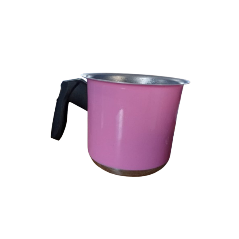 Caneco Fervedor Alumínio Rosa - Estamparia Leste