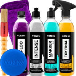 Kit Shampoo V-Floc Cera Tok Final Makker Intense Vonixx