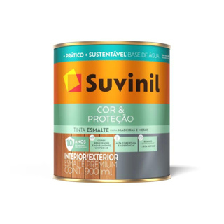 Tinta Esmalte Base De Água Brilhante 900 Ml Suvinil em Oferta na Shopee
