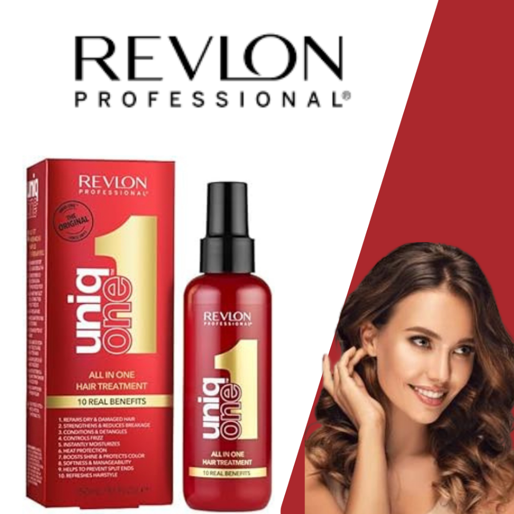 Revlon Uniq One Leave-In 150ml (Tratamento Capilar 10 em 1) Indicado para todos tipos de cabelo