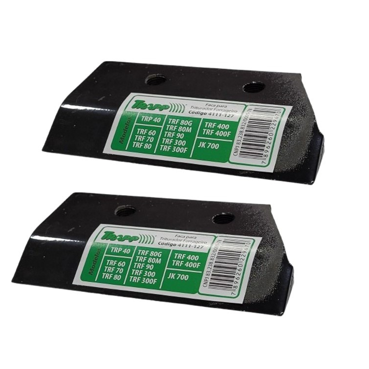 Lamina /faca para Triturador Forrageiros Trf-60/70/80/90/300/400/trp-40/jk70 Trapp