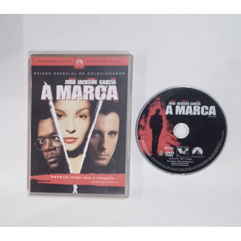 Dvd- A Marca - Edição Especial de Colecionador - Ashley Judd - Samuel L Jackson - Andy Garcia