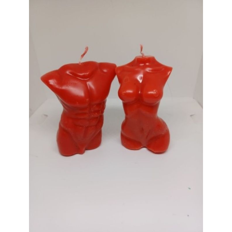 Velas Vermelhas Casal | Ritual / Feitiço Simbólico de Amor e Sedução