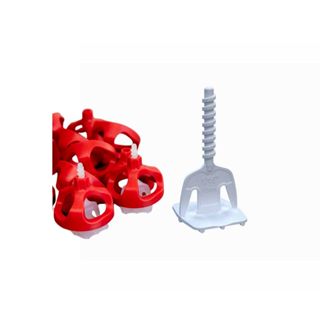 Espaçador Nivelador Easy Spin Porcelanato 500 Peças Cortag em Oferta na Shopee