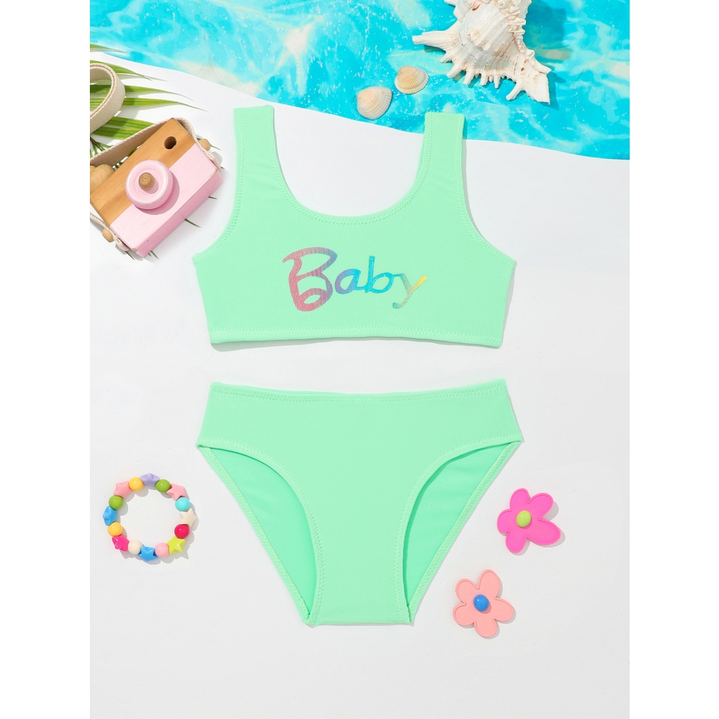 HT VEST Conjunto de Biquíni Baby – Perfeito para Dias de Sol e Diversão 2024 - I3043