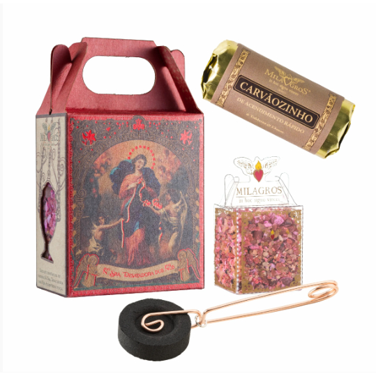 Incenso Mini Kit N. Sra. Desatadora dos Nós