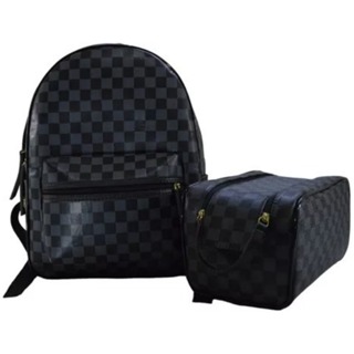 Kit Bolsa Mochila Com Necesserie Conjunto Costa Porta Maquiagem Chuteira em Oferta na Shopee