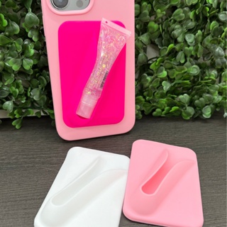 Suporte Batom Gloss Case Para Capinha de Silicone Adesiva em Oferta na Shopee