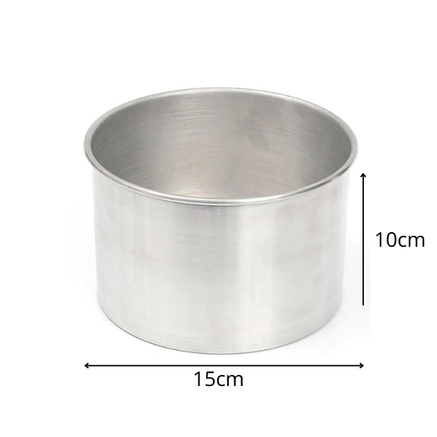 Forma Redonda 15x10 Fundo Fixo em Alumínio em Oferta na Shopee