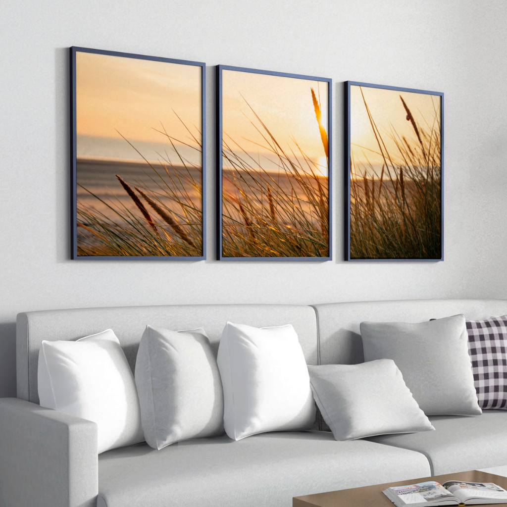 Quadro Exclusivo Com Moldura 40X60 cm Para Sala e Hall