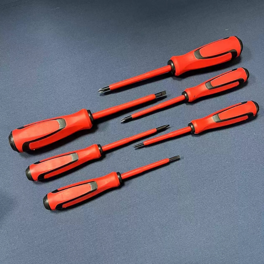 Jogo De Chaves De Fenda Philips Isolada Eletricista Imã 6 PeçaS