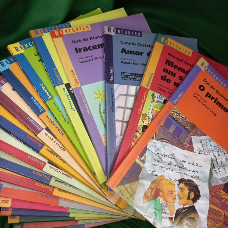 Coleção Reencontro Clássicos Da Literatura - José de Alencar, Lima Barreto e Eça de Queirós