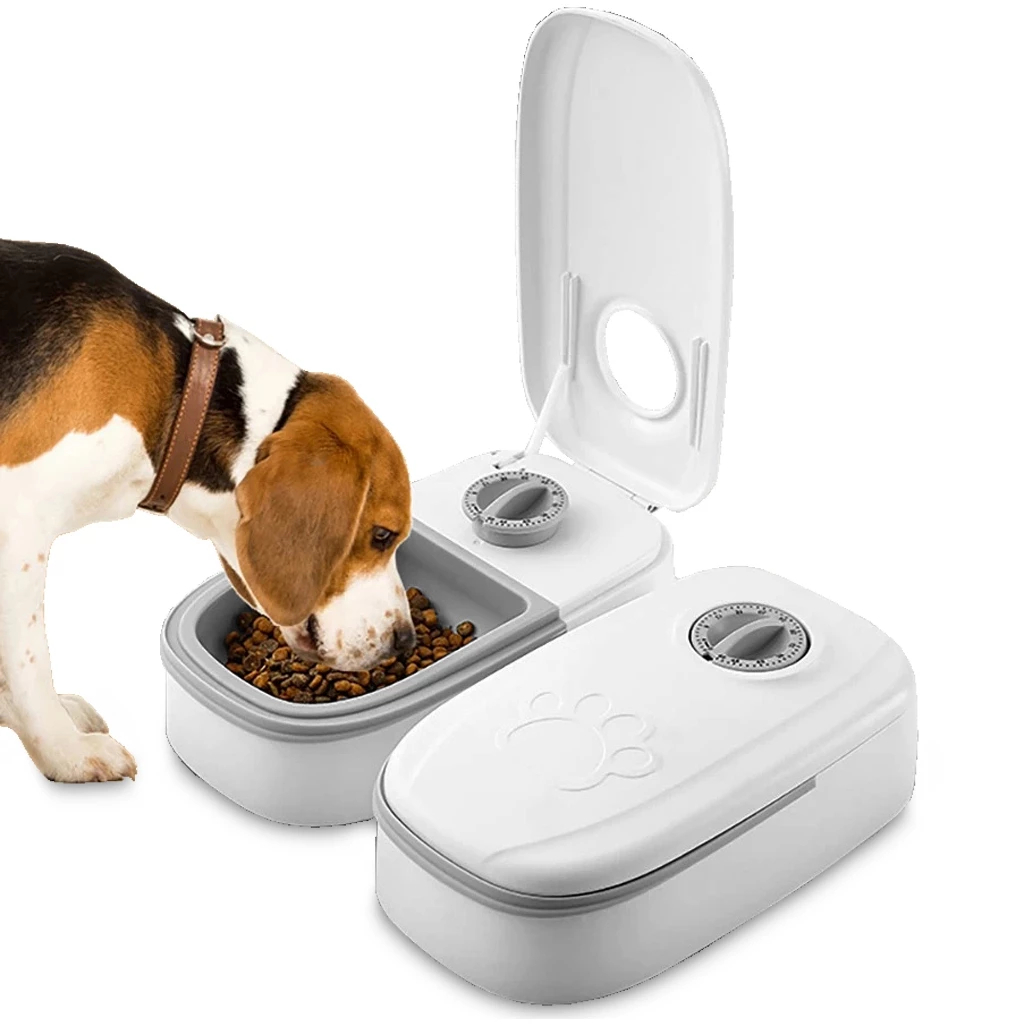 Bebedouro Comedouro Cachorro Gato Grande Automático Porta Ração PET Plástico Abre Sozinho Timex em Oferta na Shopee