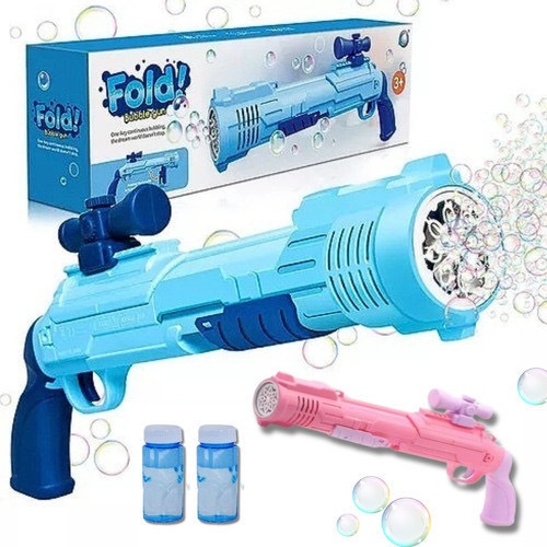 Brinquedo Lançador Bolhas De Sabão Máquina Bola Bolha Pistola De Bolhas Tiktok Crianças em Oferta na Shopee