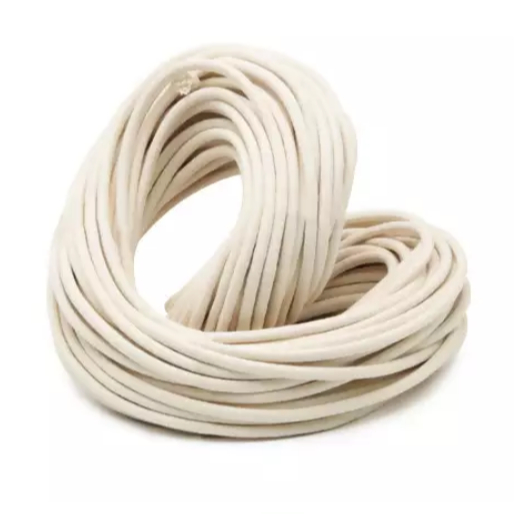 Pavio De Algodão 10mm para Lamparinas Tochas de bambu Lampião velas tocheiros candeeiros  Kit 10 Mts