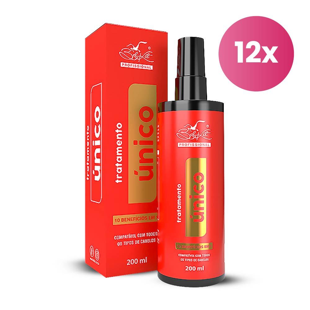 Kit 12 Spray Tratamento Único 200ml Belkit - Beauty