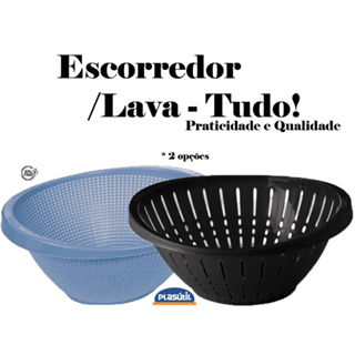 Escorredores/ Lava Tudo - Plasútil - Praticidade e qualidade para sua cozinha em Oferta na Shopee