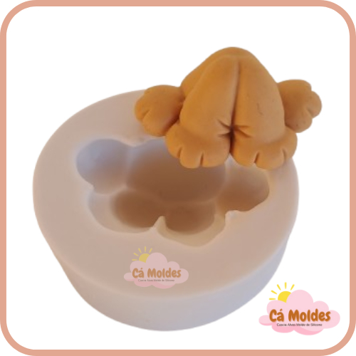 Molde de silicone corpinho de animal em Oferta na Shopee