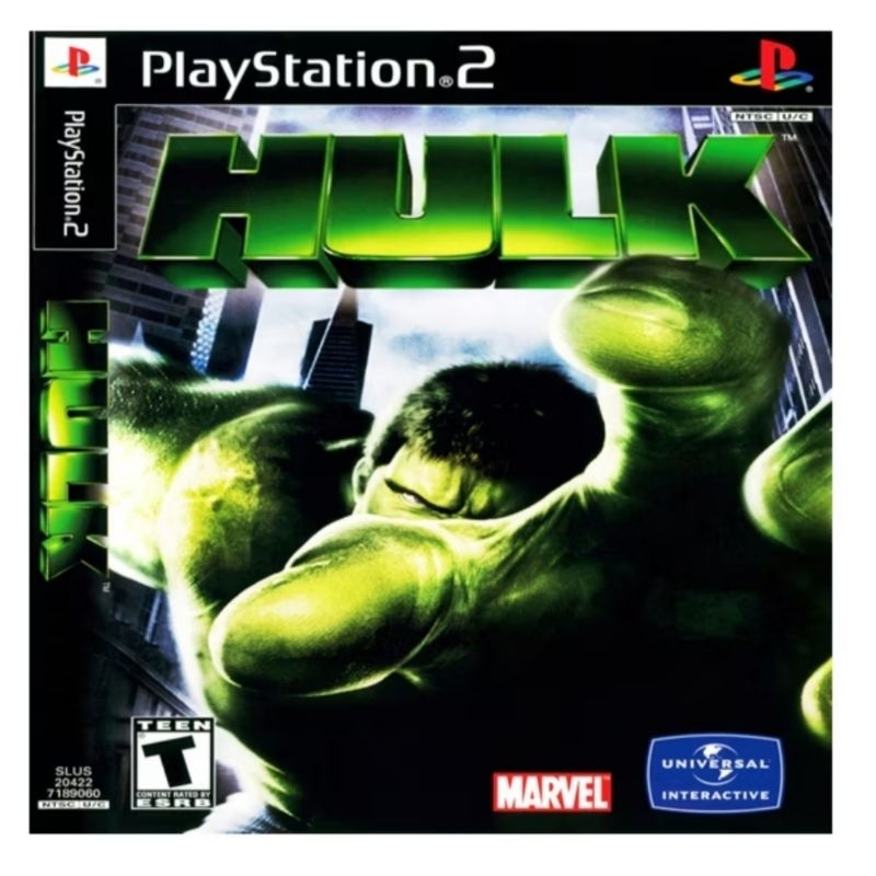 Hulk - Ps2 Playstation - Aventuras