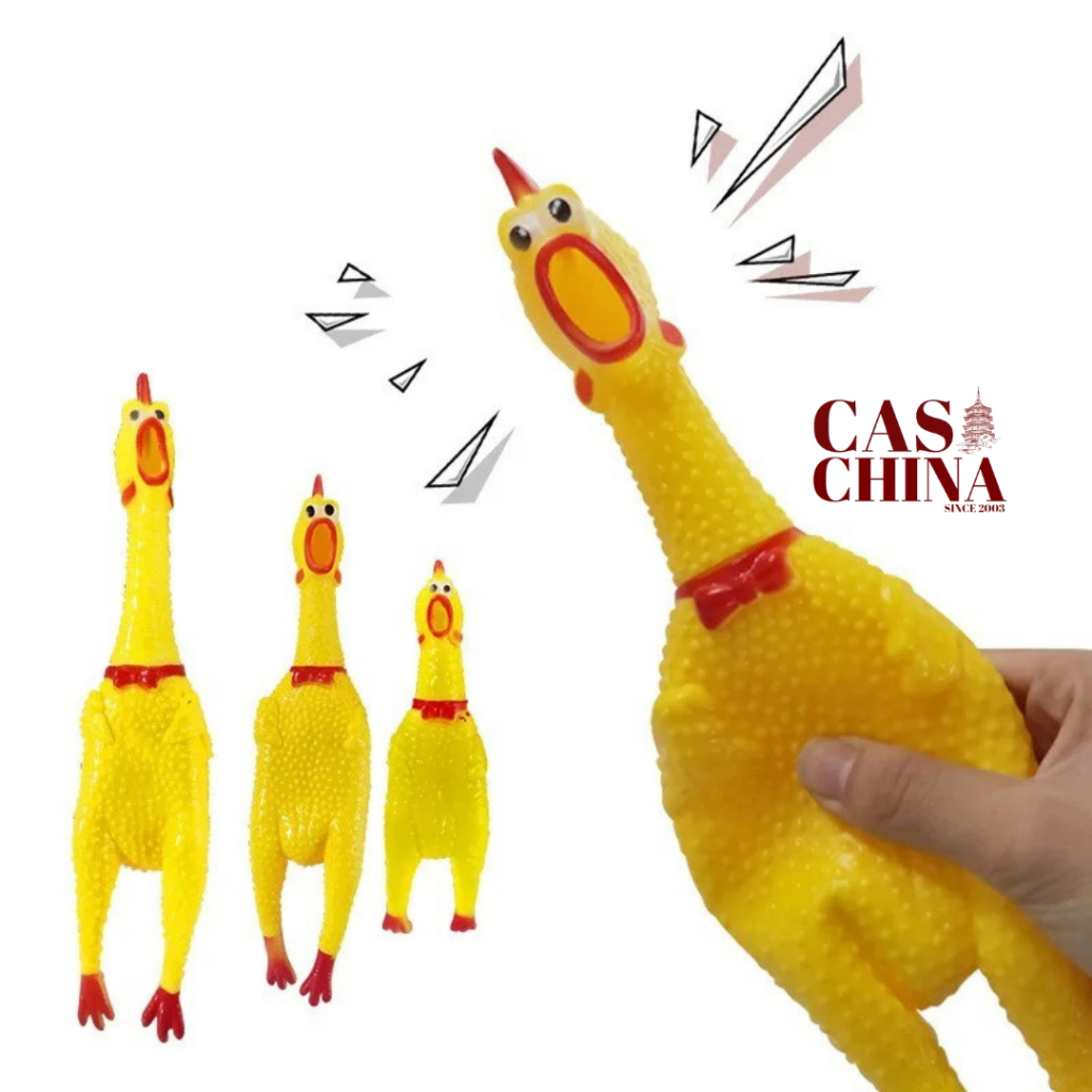 Brinquedo Galinha para Cães ou quaisquer outro animal que goste de mordedor