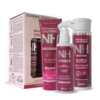Kit 3 Itens Blindagem no Chuveiro NH New Hair Belkit em Oferta na Shopee