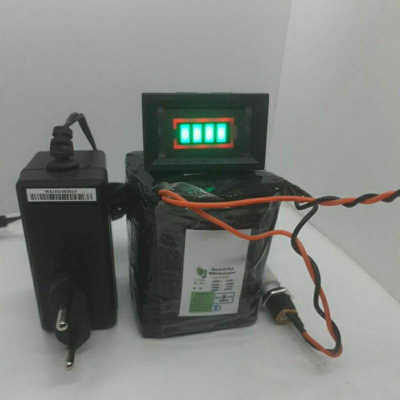 Kit pack bate 12 v BMS +Medidor+Carregador som Bob mp3 OFERTA em Oferta na Shopee