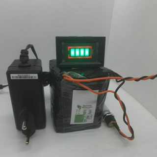 Kit pack bate 12 v BMS +Medidor+Carregador som Bob mp3 OFERTA em Oferta na Shopee