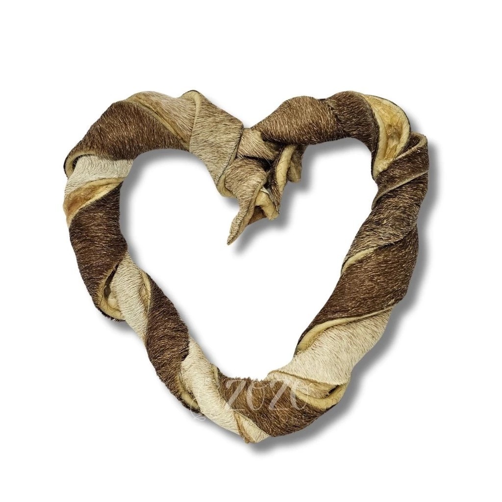 Pele Bovina Desidratada Crush Pet Mordedor Natural Alecrim Pet