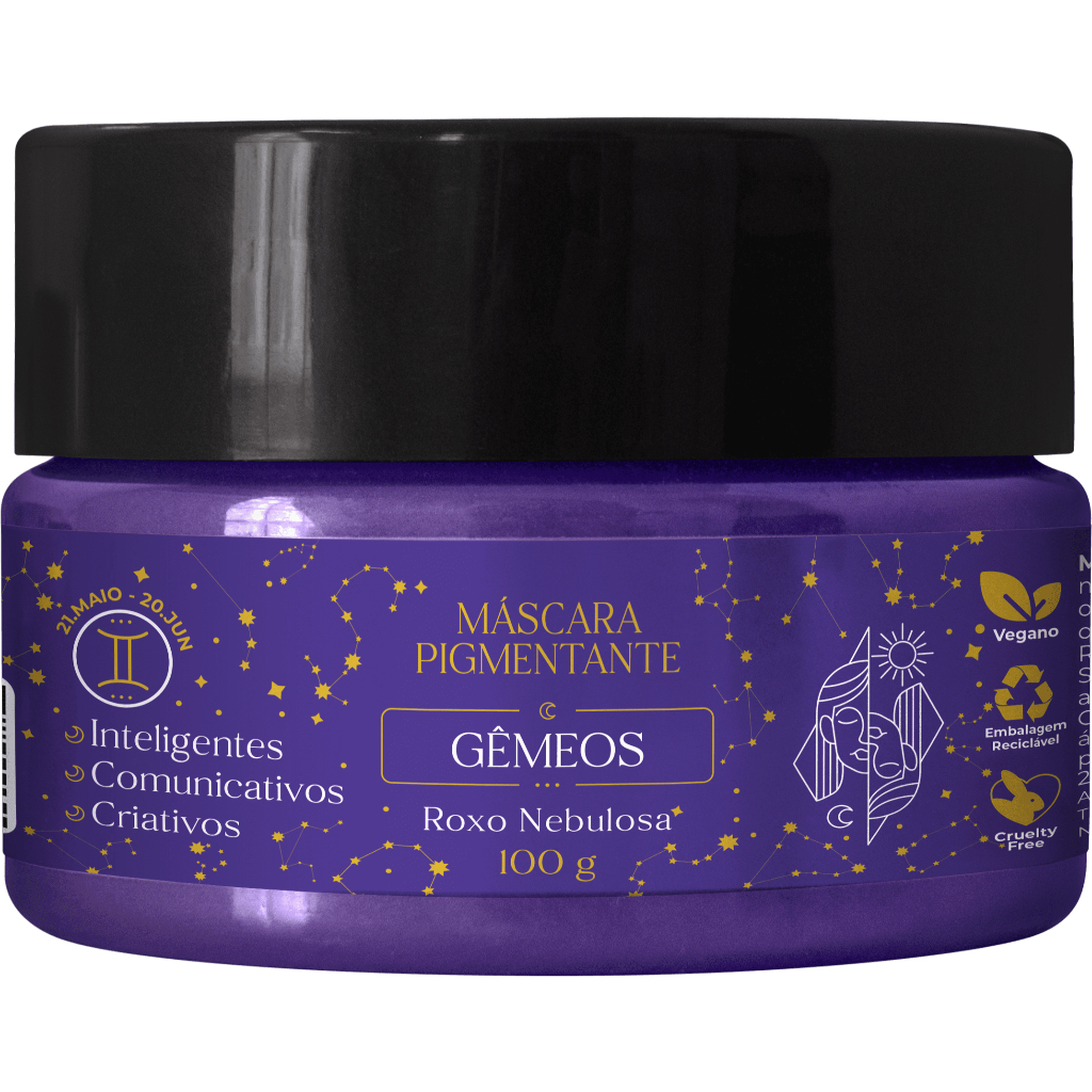 Imagem Máscara Pigmentante Signos Gêmeos 100g - Kamaleão Color