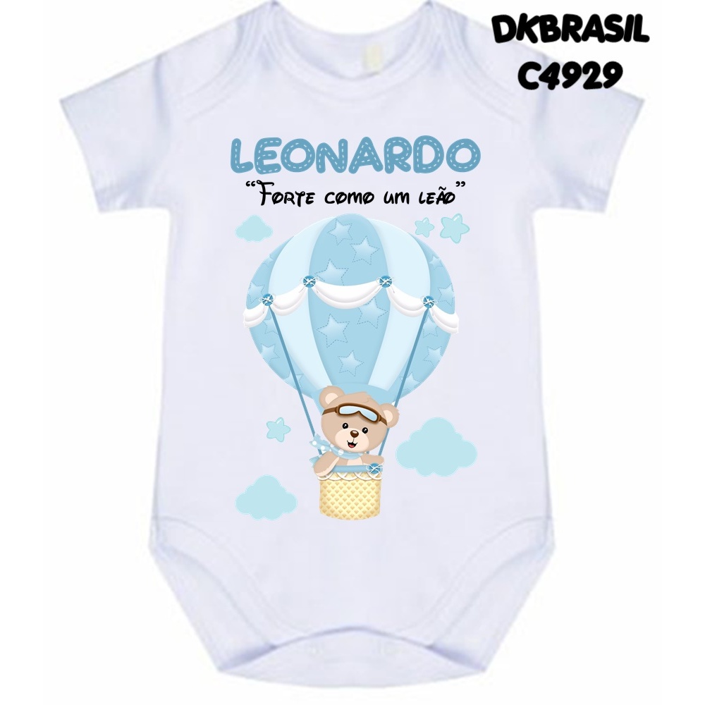 Body Ursinho Baloeiro Significado do nome Leonardo