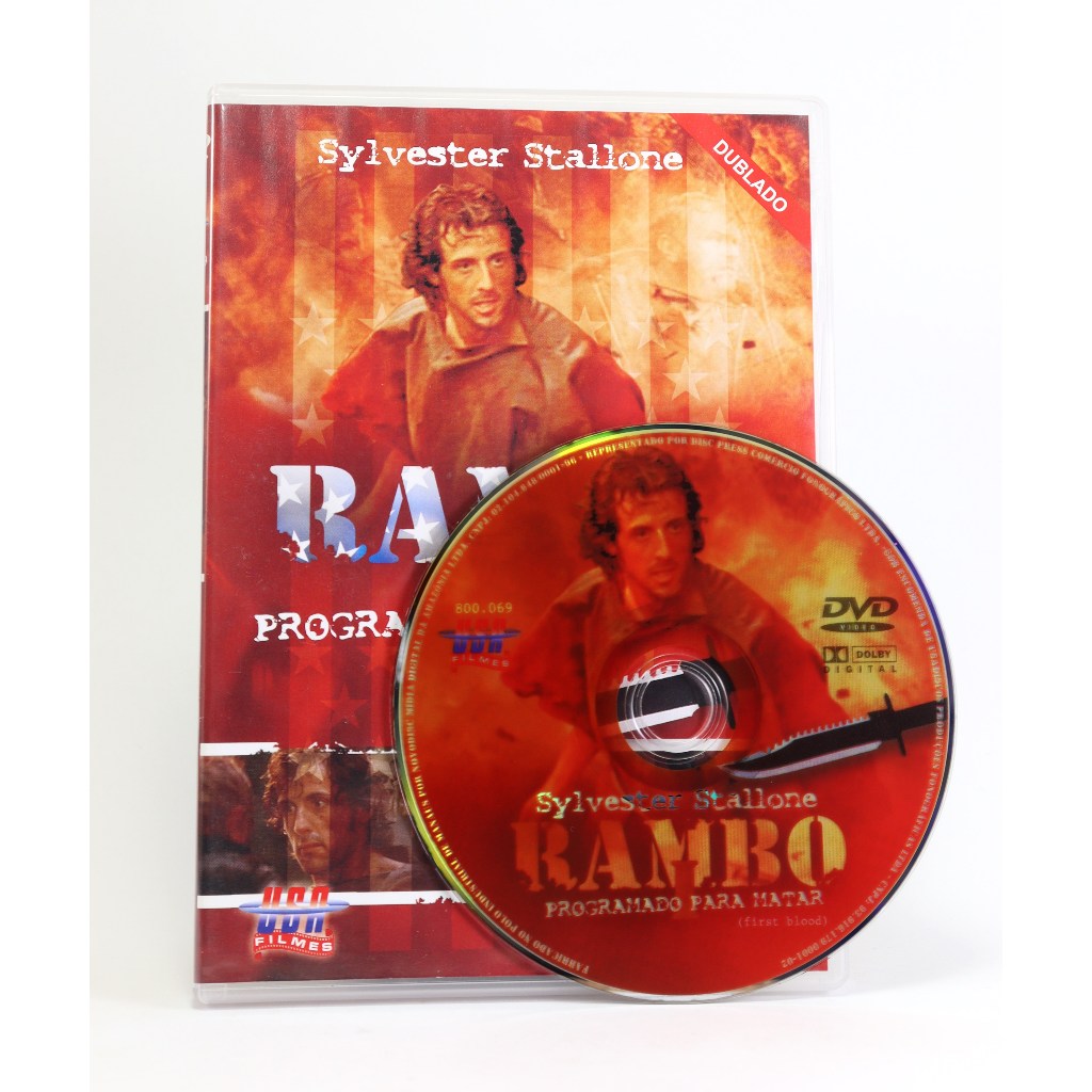 DVD Rambo Programado Para Matar