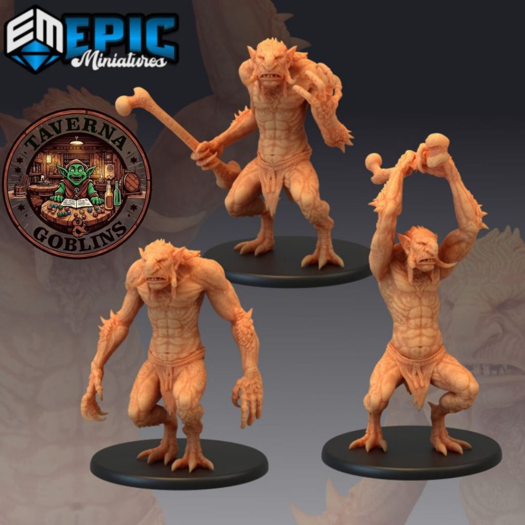 RPG Forest Troll  - Troll da Floresta (G) - Monster Rampage