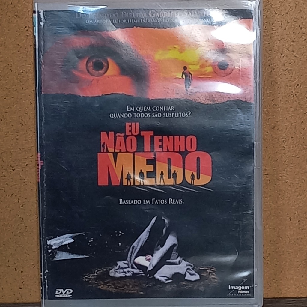 Dvd Original Do Filme Eu Não Tenho Medo