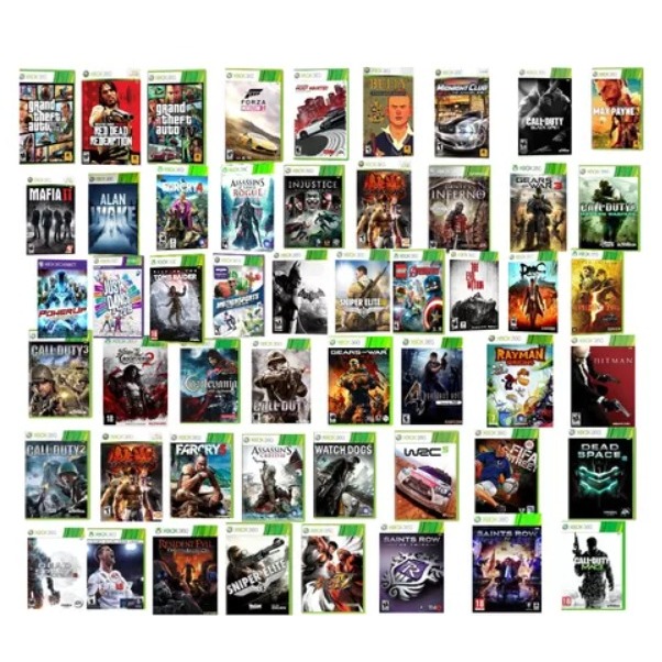 Kit 3 Jogos Xbox 360 LT 3.0 Midia Fisica em Oferta na Shopee