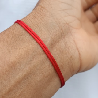 PULSEIRA NO FIO 1 MM VERMELHO FIO DE CETIM TAMANHO AJUSTÁVEL HOMEM MULHER em Oferta na Shopee