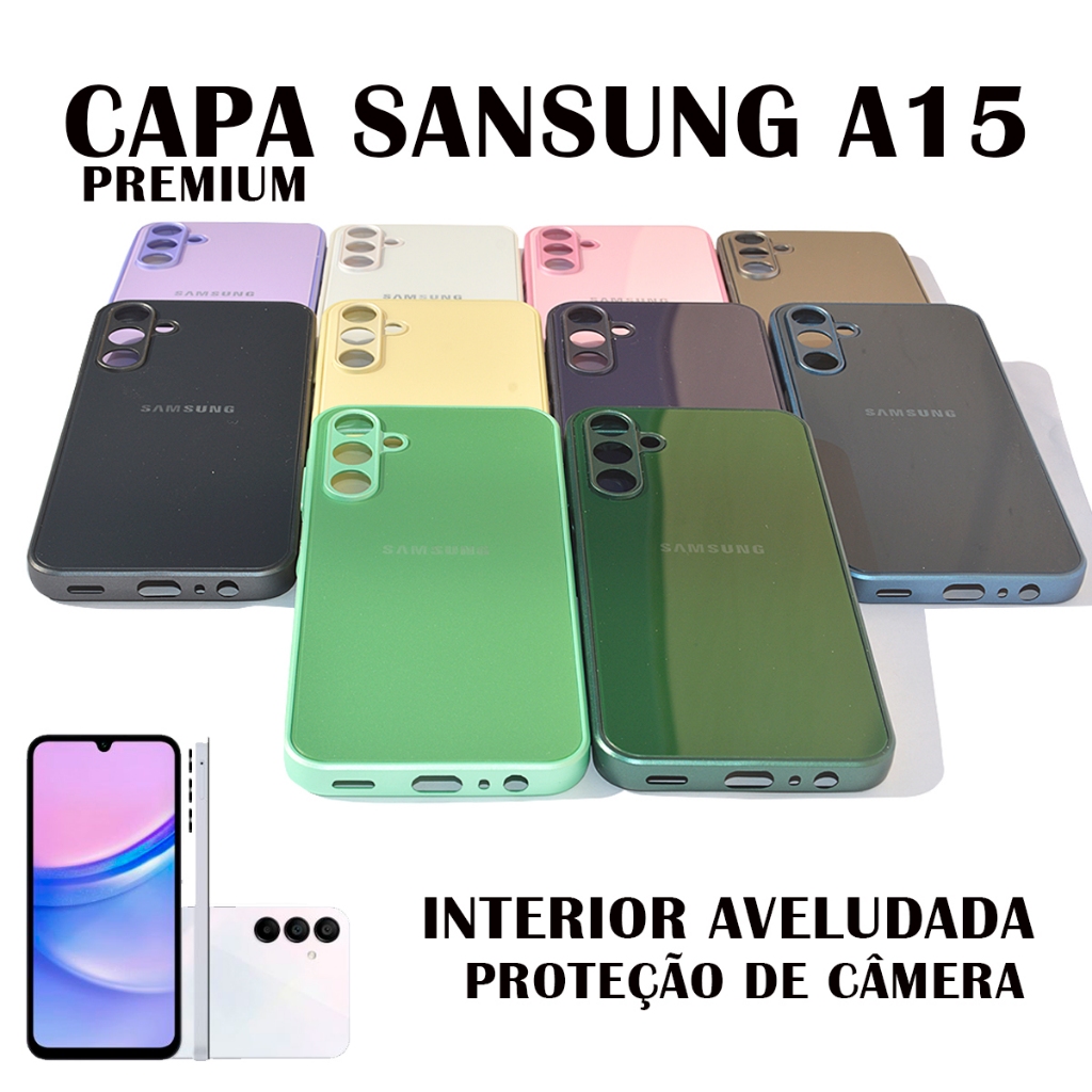 Capa Capinha Case Premium Compatível Smartphone Samsung A15