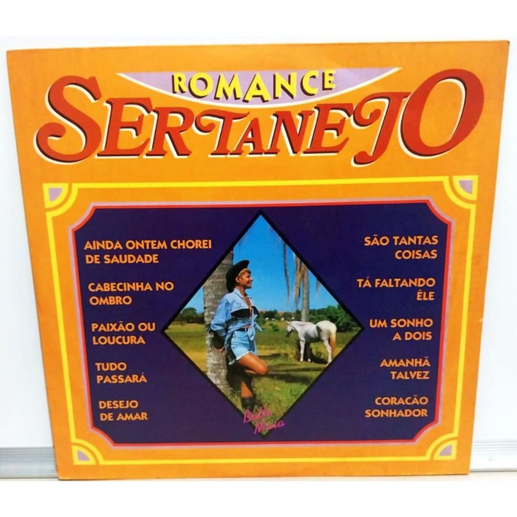 LP vinil Beth Maia - Romance Sertanejo (1992)