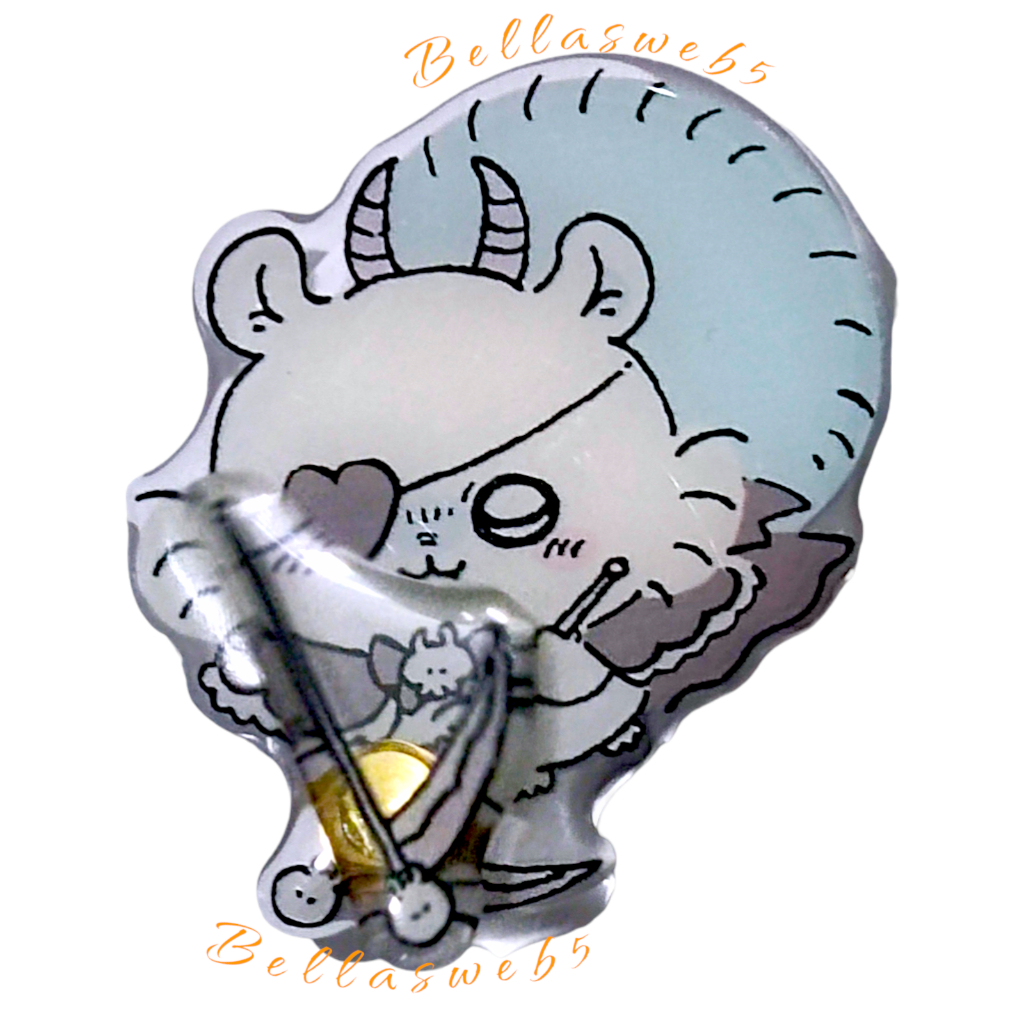 Suporte Dedo para Celular em Acrílico Personagem Temático Anime