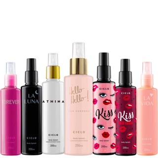 Body Splash 200ML Ciclo Cosméticos Deo Colônia Spray Original em Oferta na Shopee