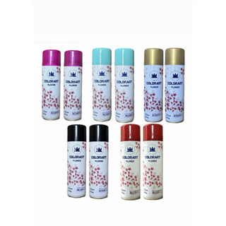 2 Tinta Spray Flores Natural e Artificial 300ml (15 Cores) - Colorart em Oferta na Shopee