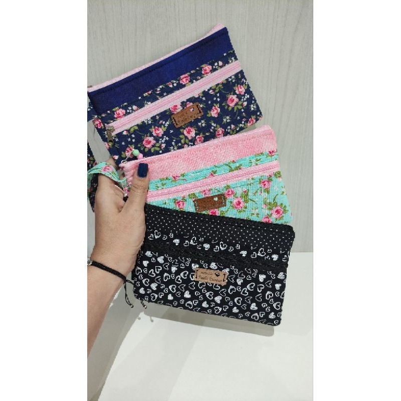 Carteira Porta Celular/documentos/cartão 3 em 1