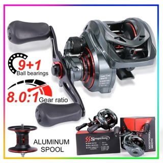 Sougayilang Carretel De Pesca Rolamentos De Esferas 9 + 1BB Relação De Engrenagem 8.0 : 1 Arremesso De Alta Velocidade C em Oferta na Shopee