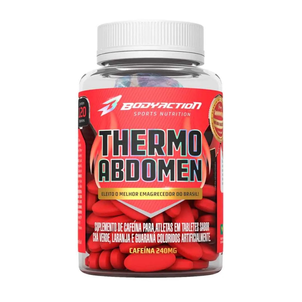 Thermo Abdomen C/120 Comprimidos Bodyaction - Health