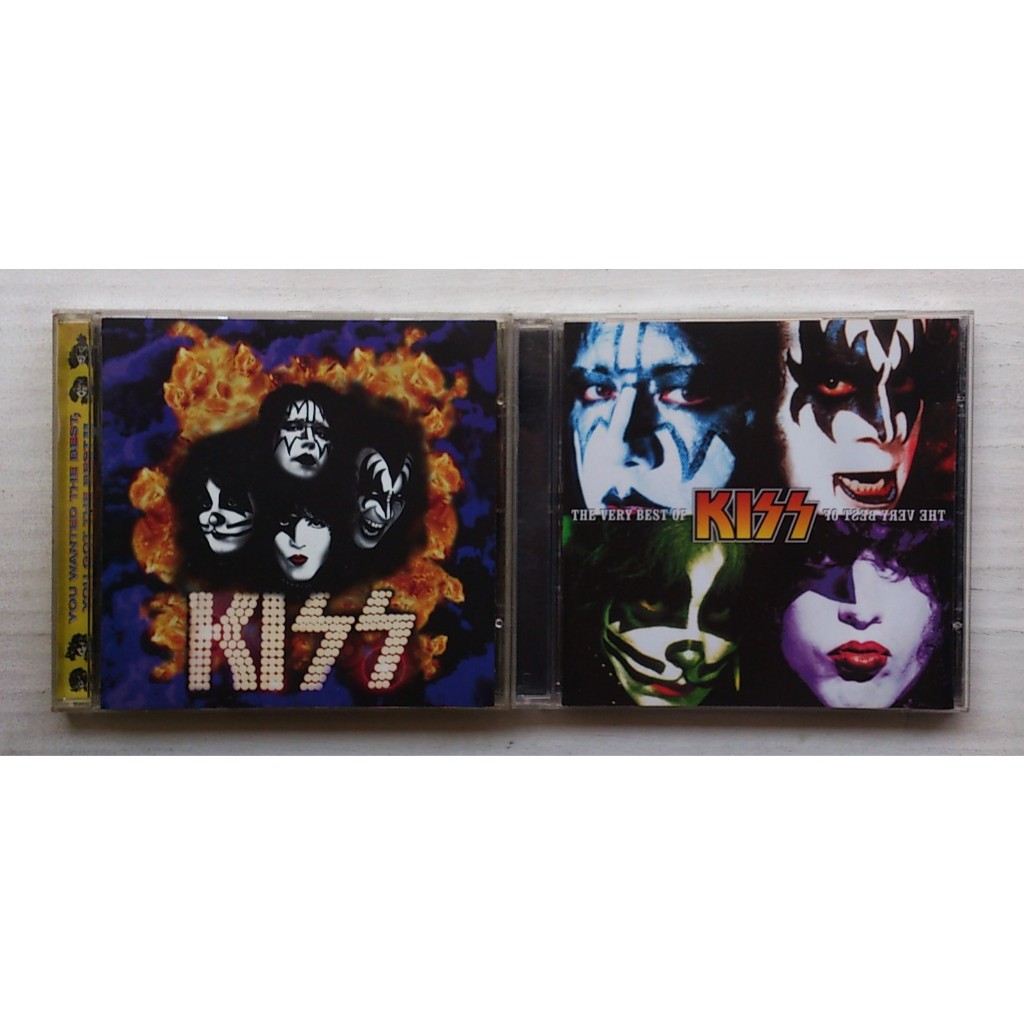 Cd Kiss - You Wanted The Best + Very Best = São 2 Cds